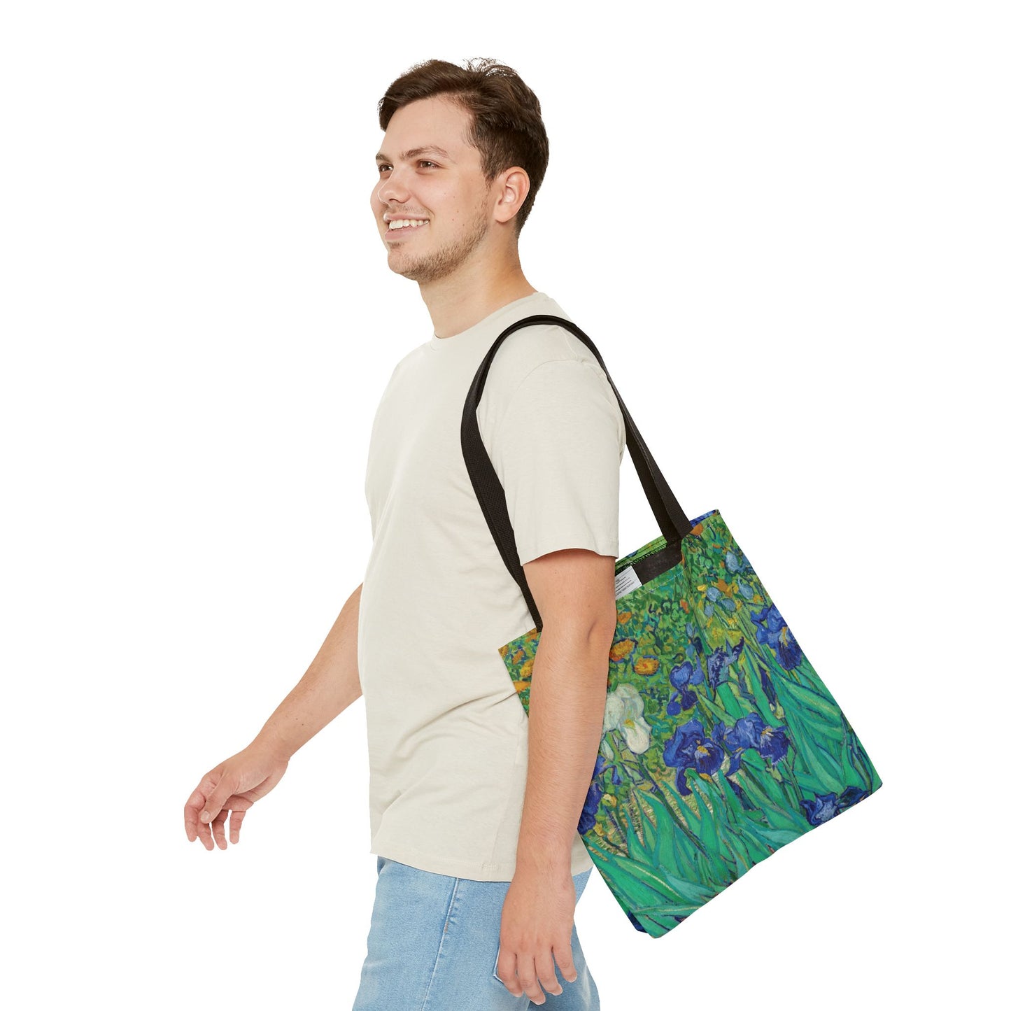 Van Gogh’s “Irises” Tote Bag