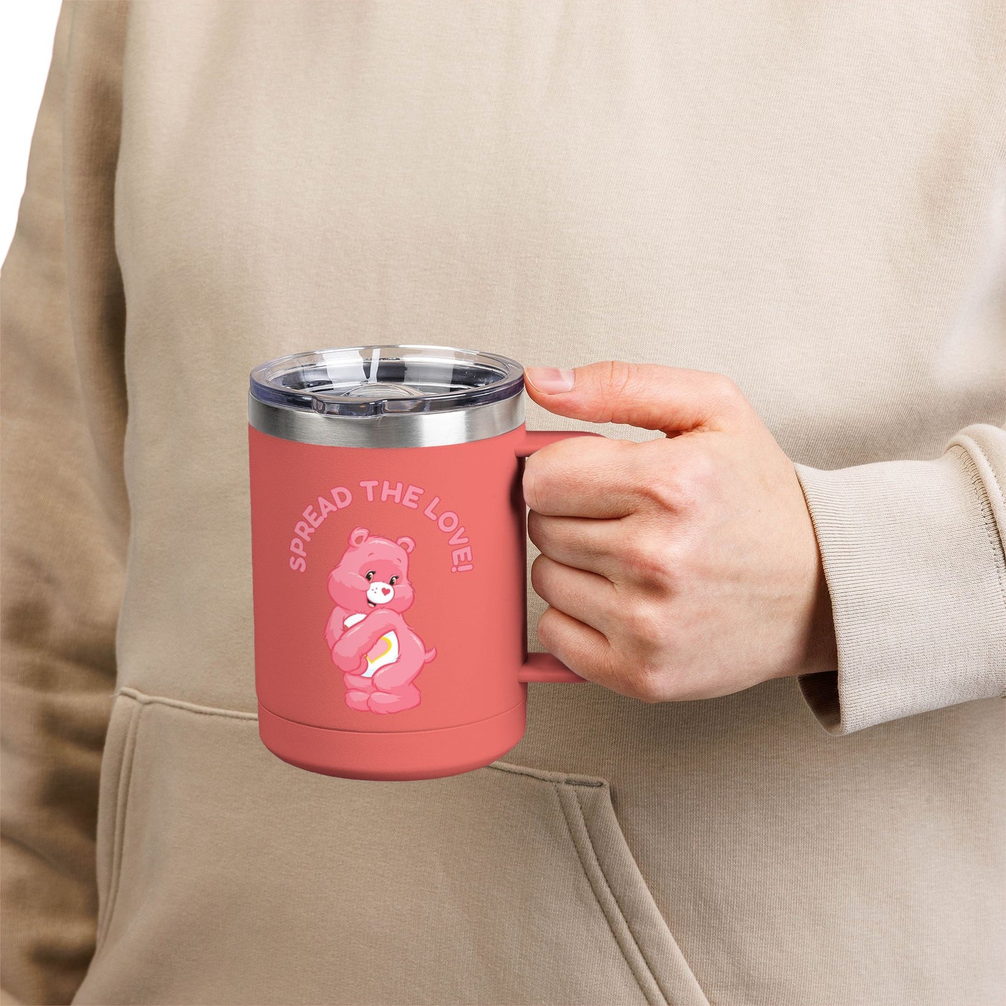 Care Bears ‘Spread the Love!’ Love-a-Lot Bear 15oz Tumbler Mug