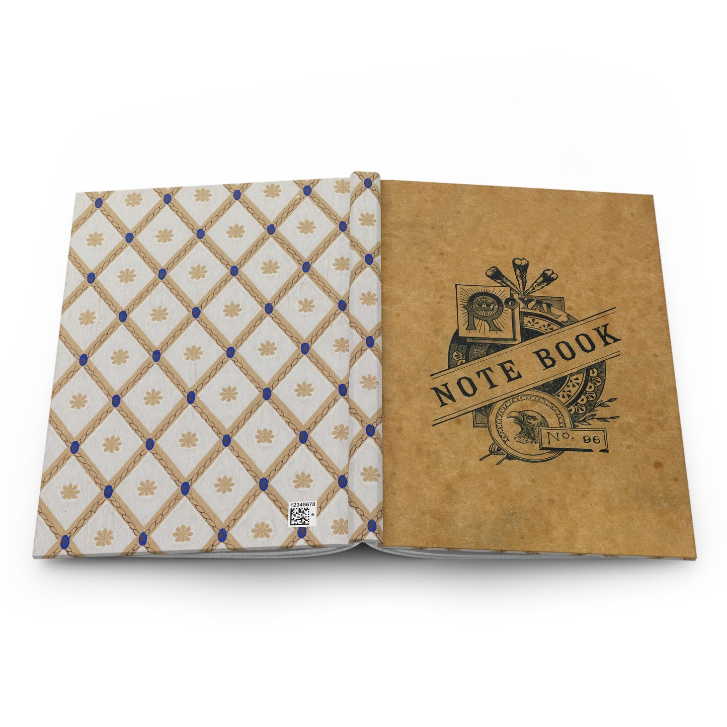Vintage 'Note Book' Hardcover Journal
