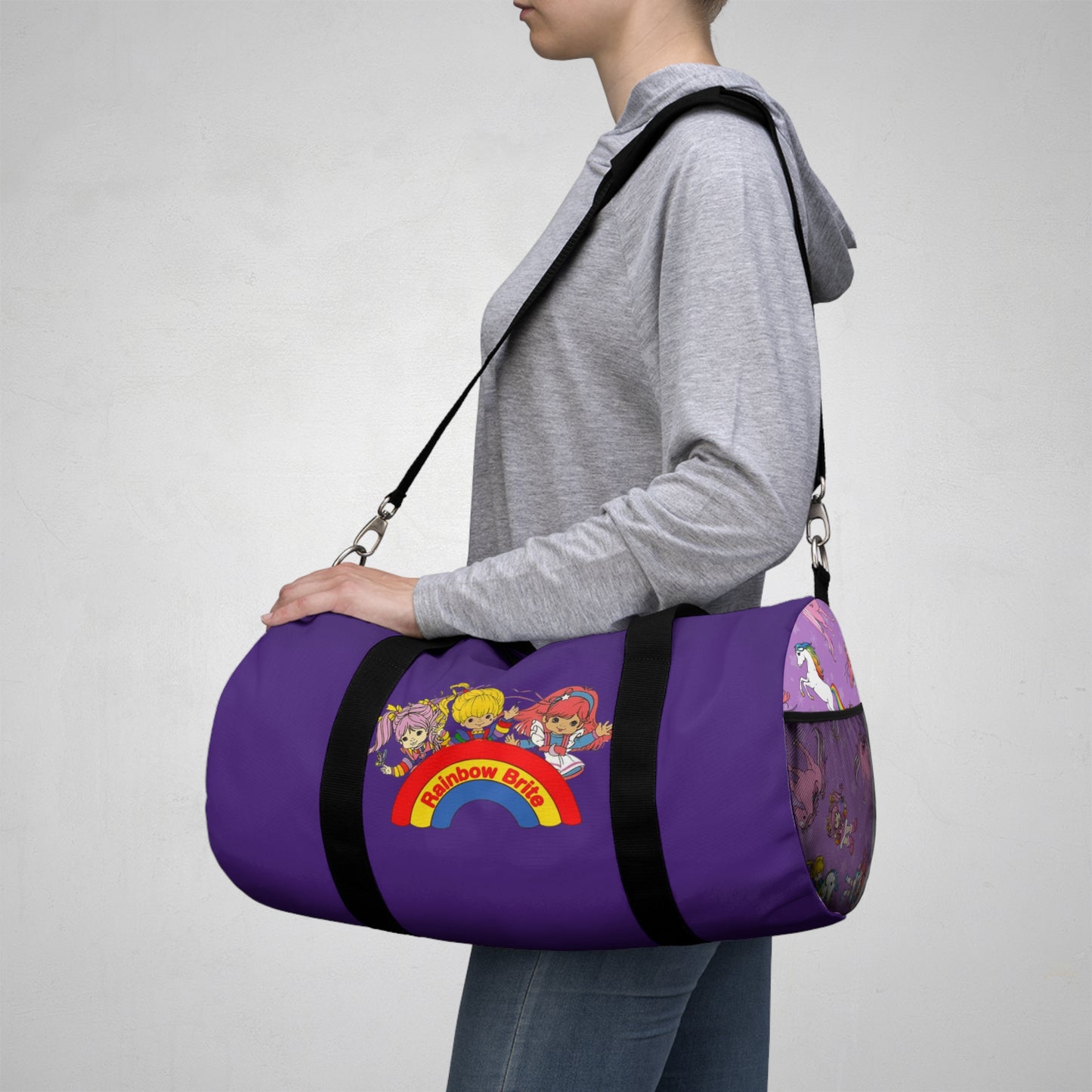 Rainbow Brite, Stormy, Tickled Pink Duffel Bag