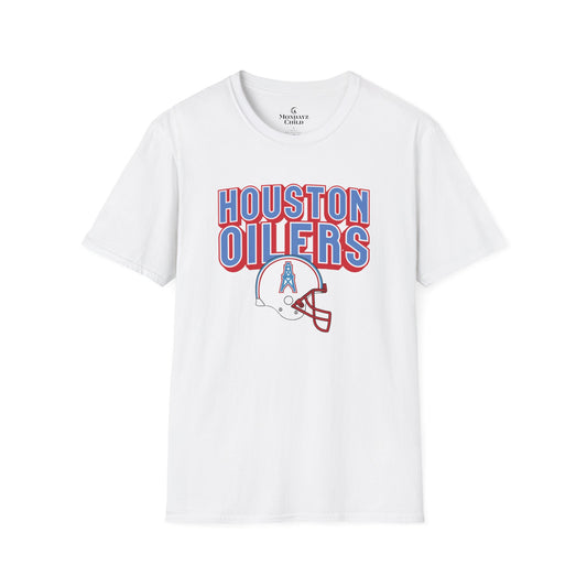 Houston Oilers Retro Helmet Unisex T-Shirt | up to 5X