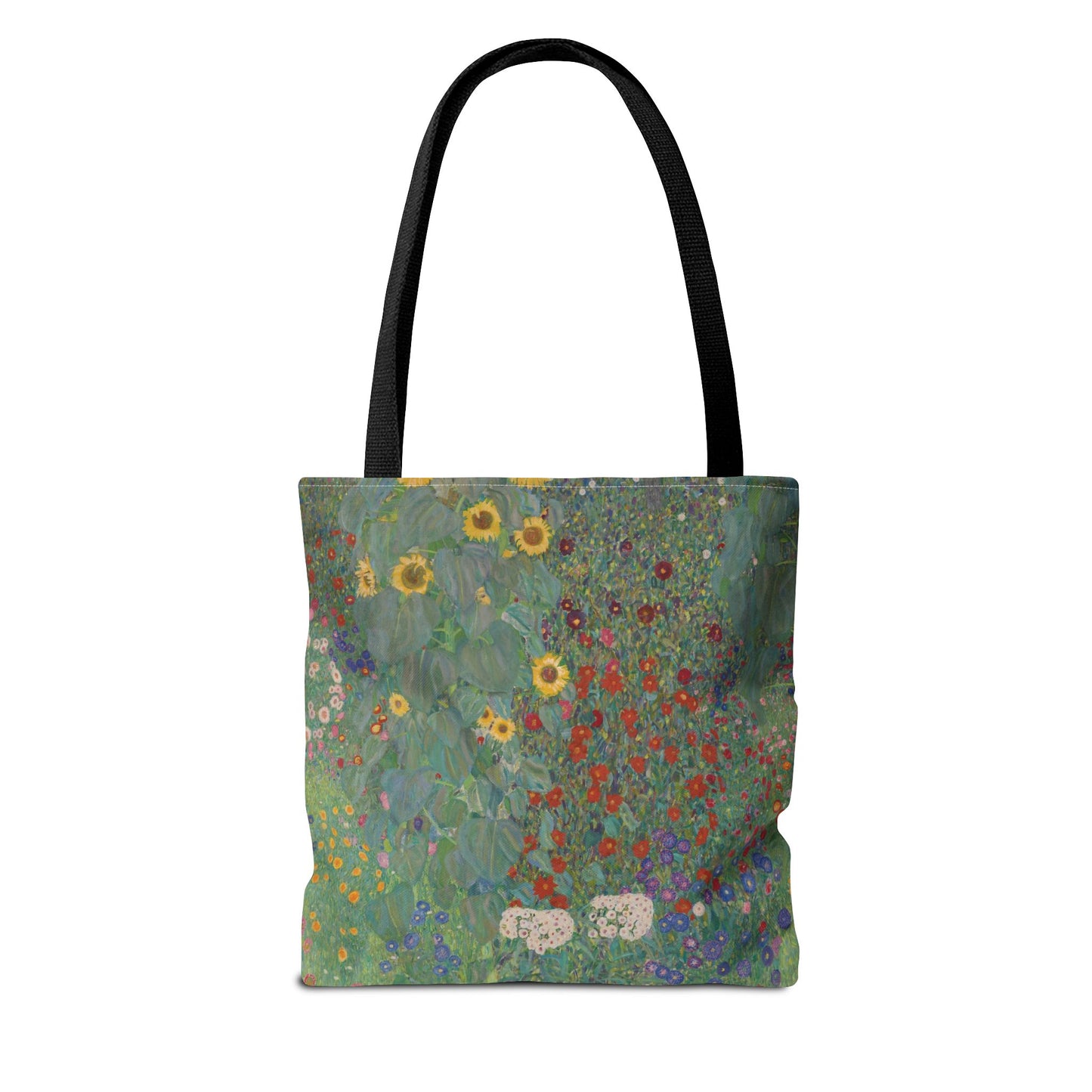 Klimt’s “Farm Garden with Sunflowers” Tote Bag