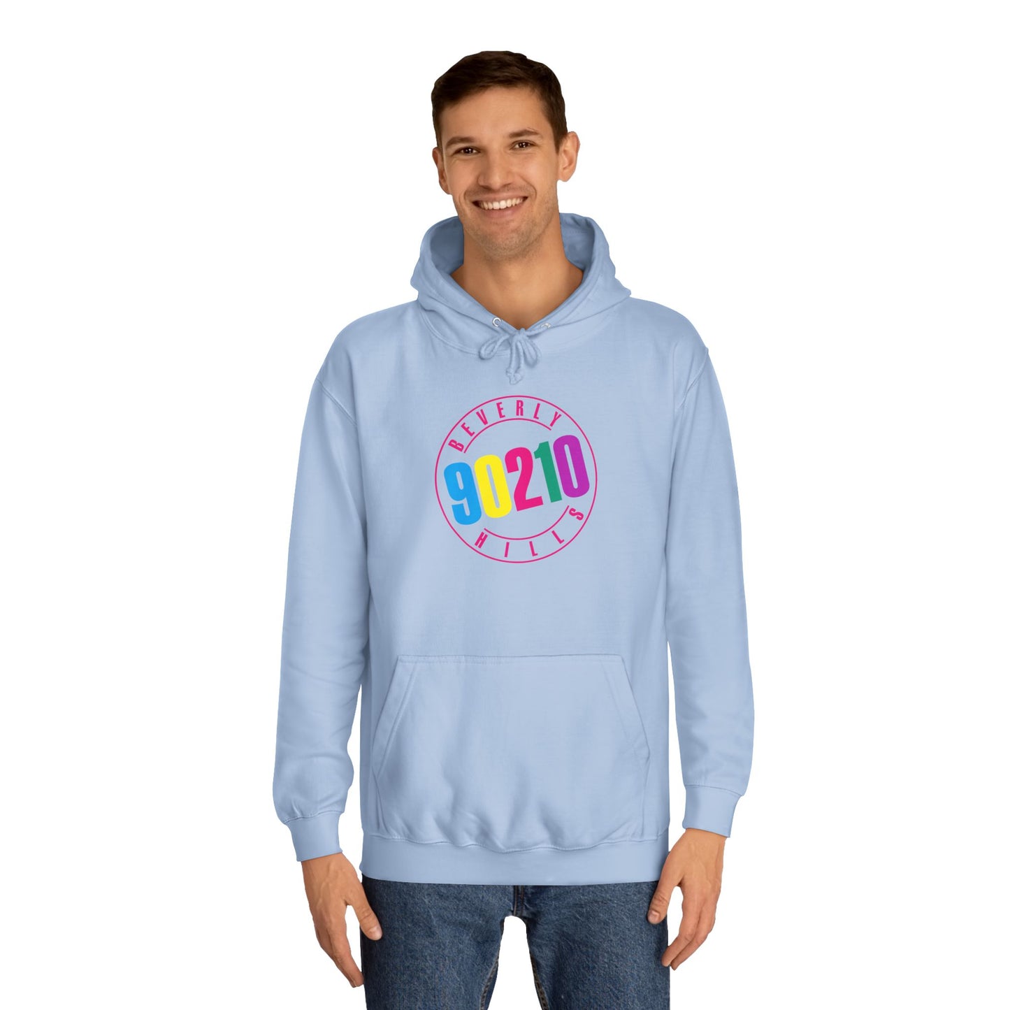 90210 Retro College Hoodie
