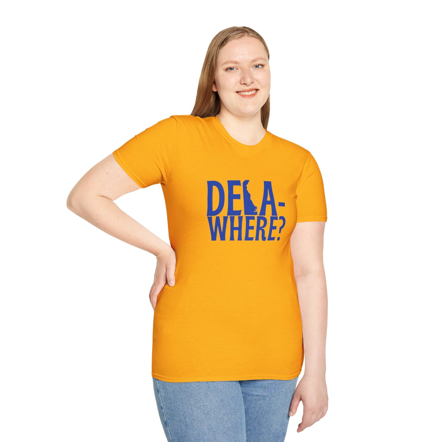 Dela-where Unisex Softstyle Tee