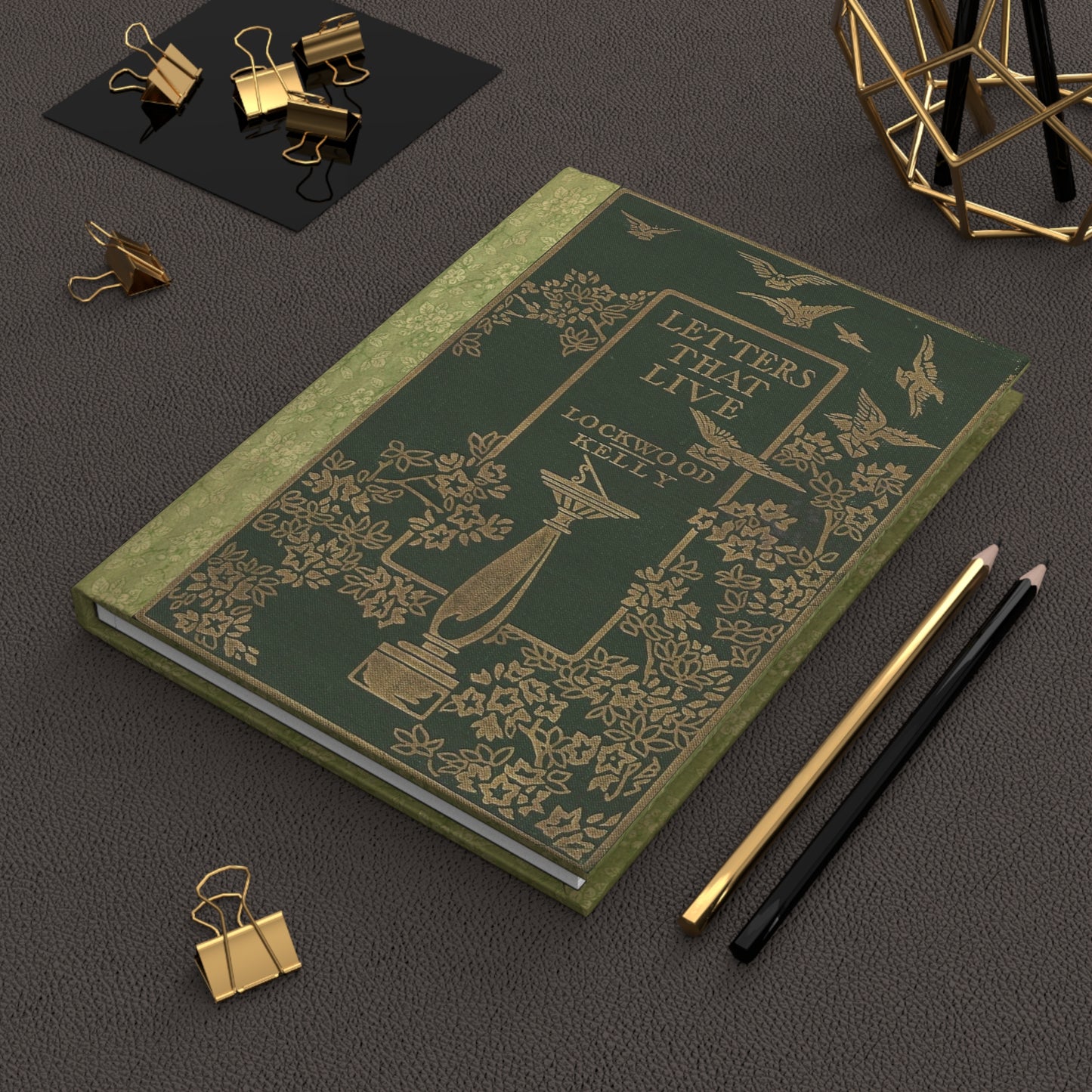 Elegant Floral Hardcover Journal for Writing