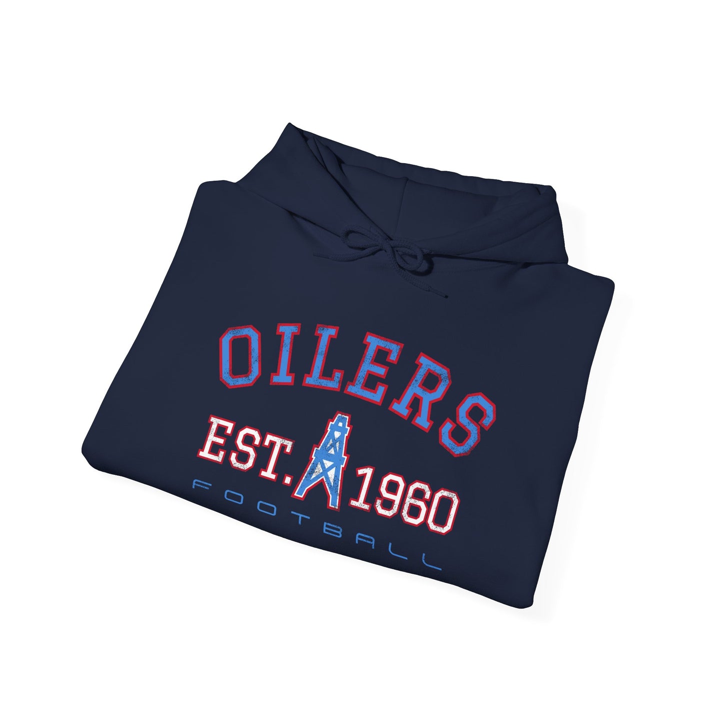 Houston Oilers “Est. 1960” Unisex Hoodie | Up to Size 5X