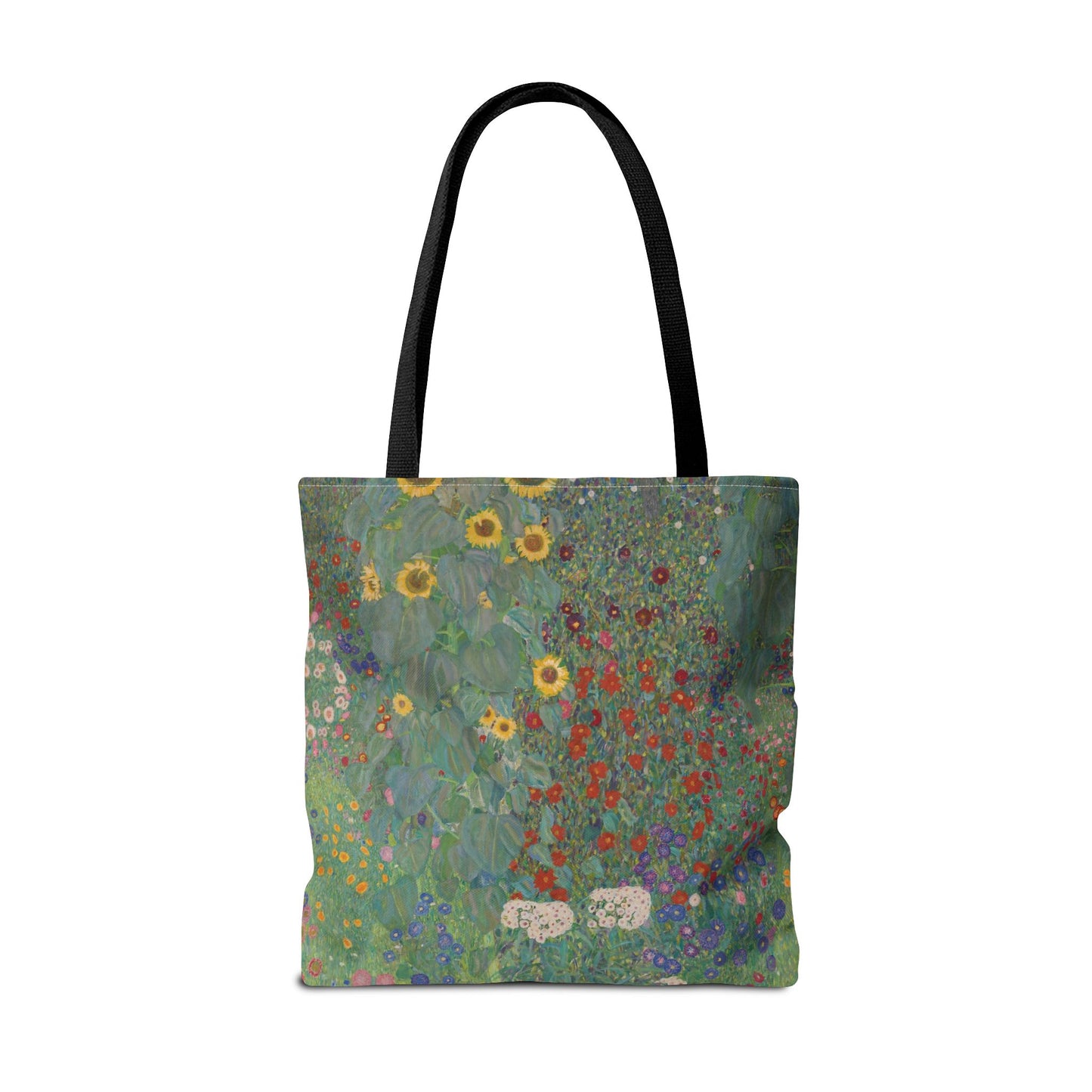 Klimt’s “Farm Garden with Sunflowers” Tote Bag