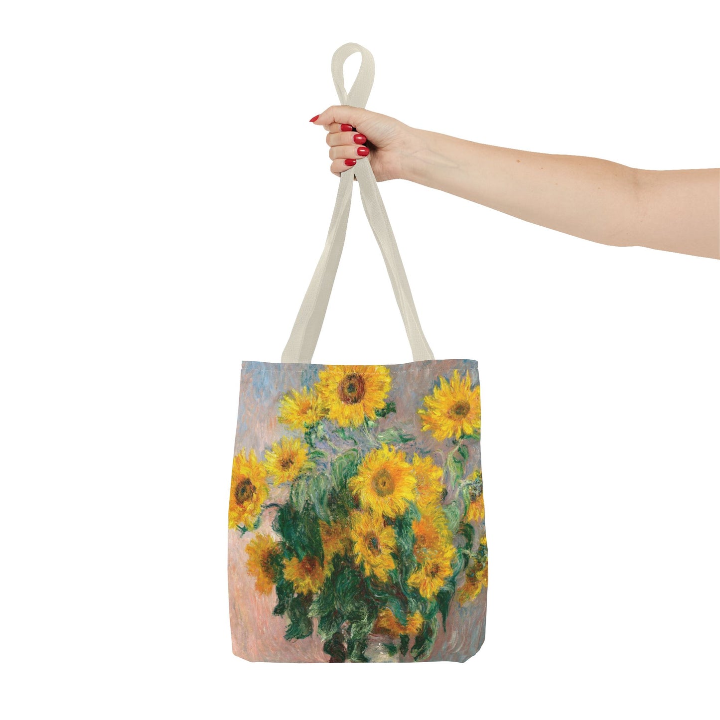 Monet’s Sunflowers Tote Bag