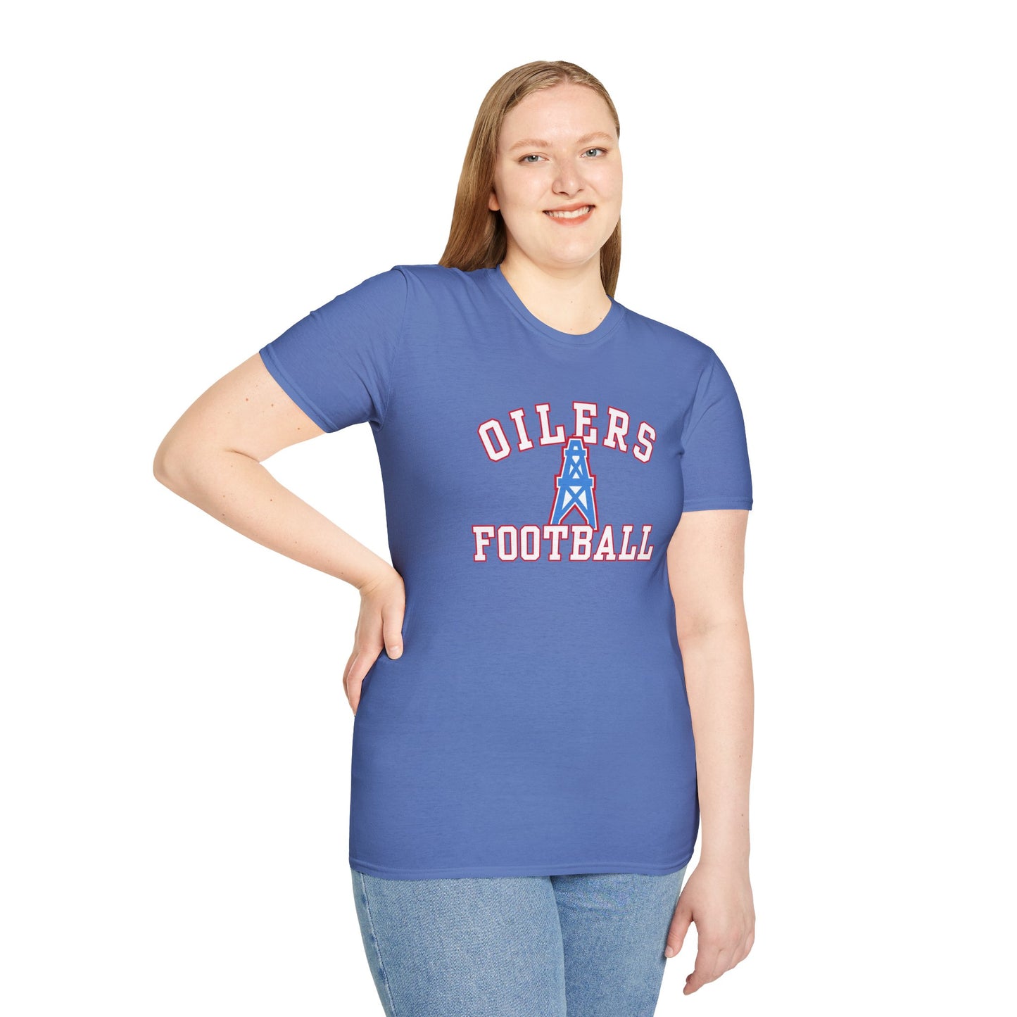 Houston Oilers “Oilers Football” Unisex T-Shirt | up to 5X