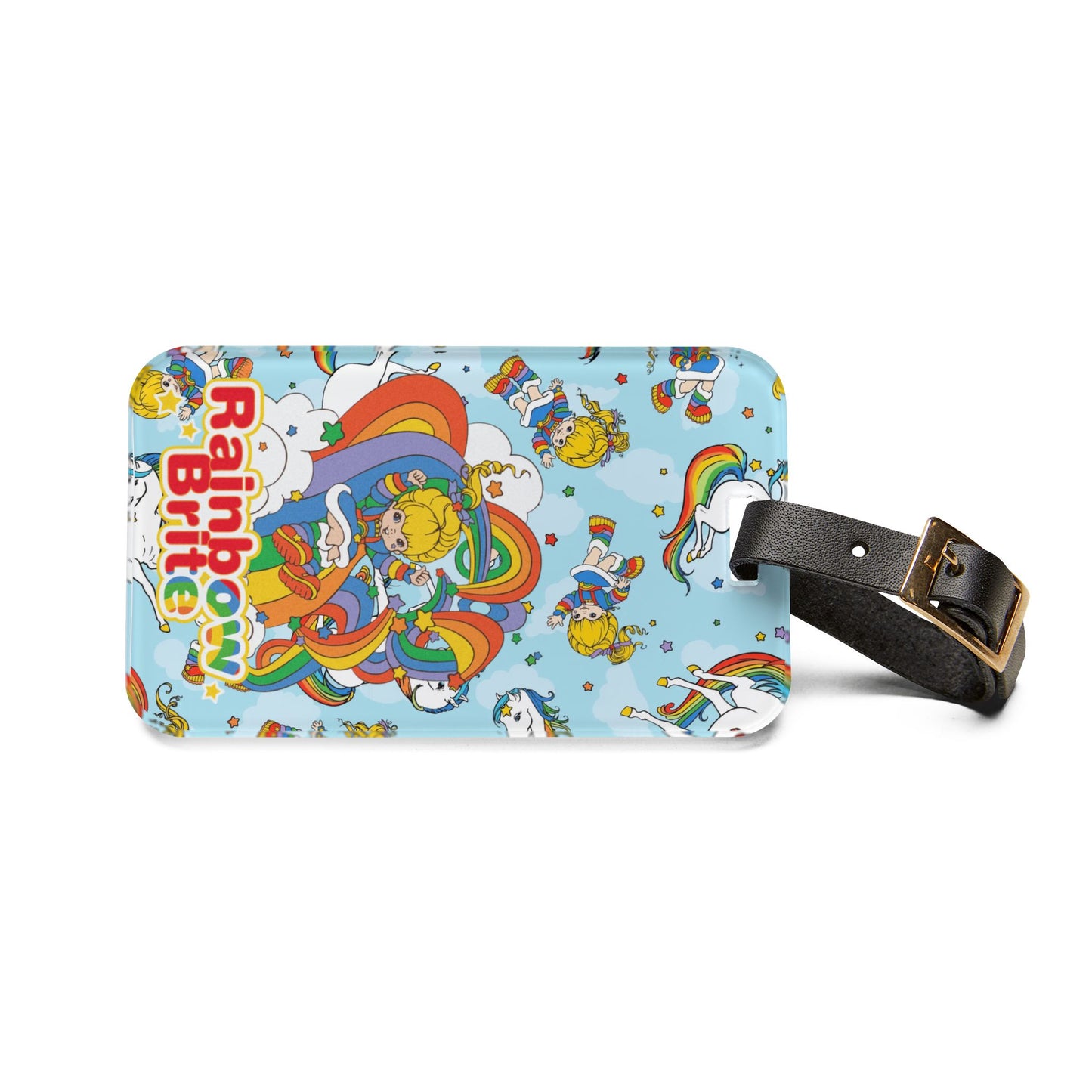 Rainbow Brite Logo Luggage Tag