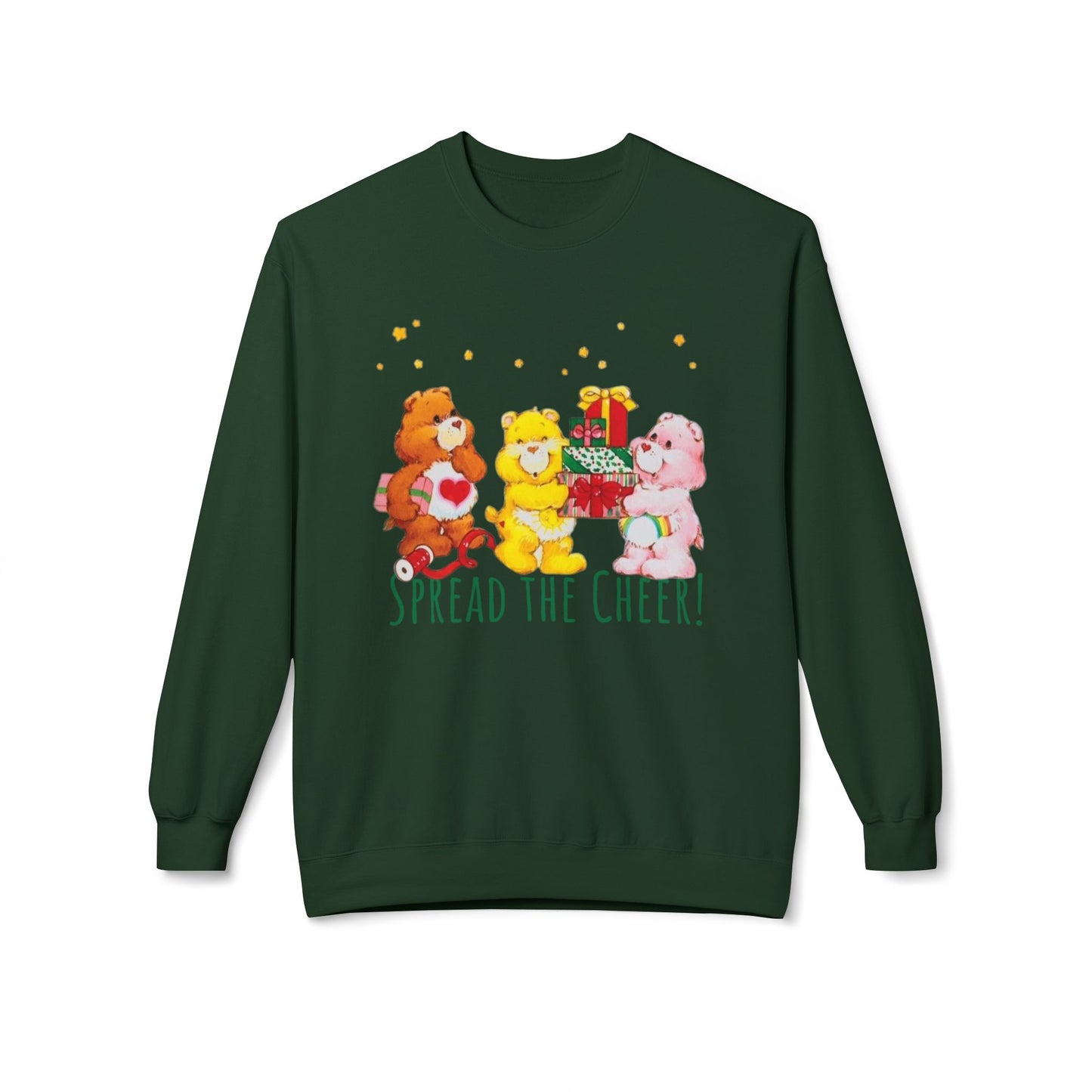 Vintage Care Bears ‘Spread the Cheer’ Holiday Crewneck Sweatshirt