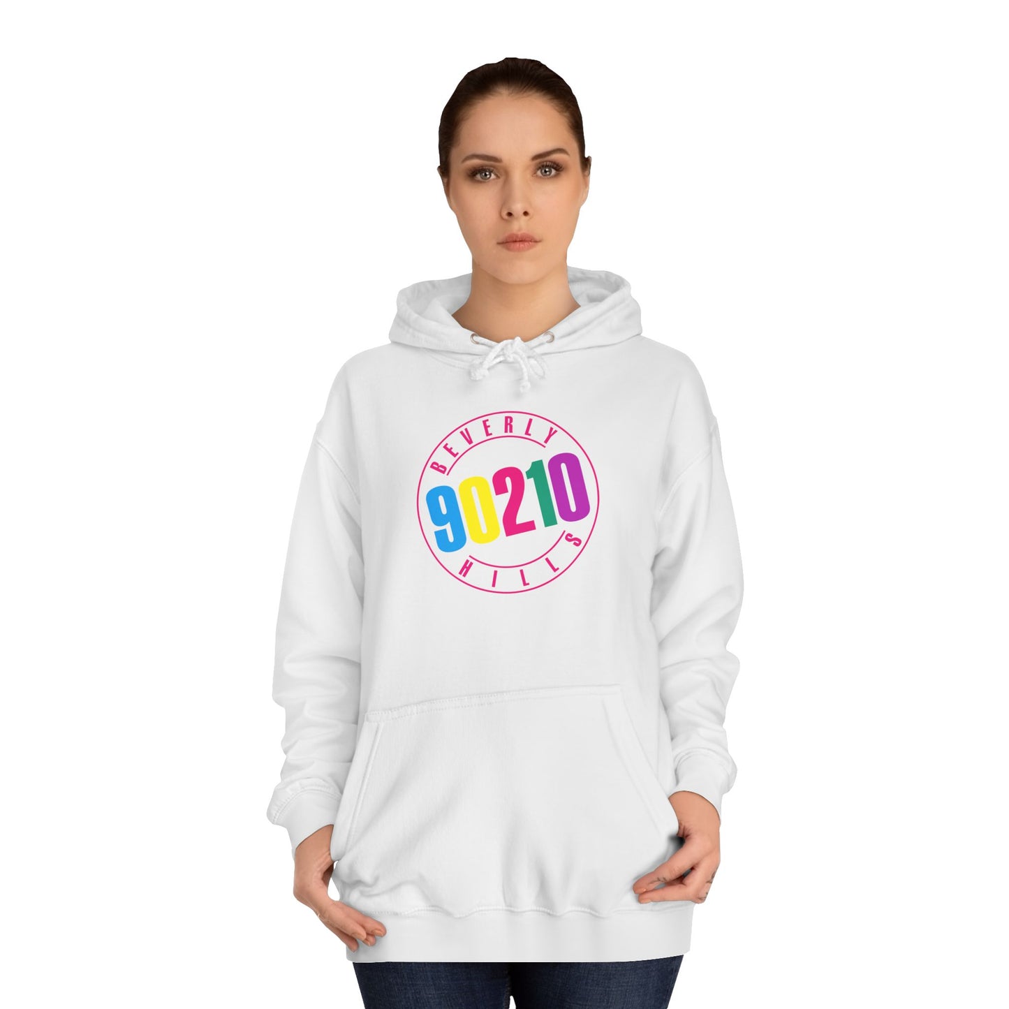 90210 Retro College Hoodie