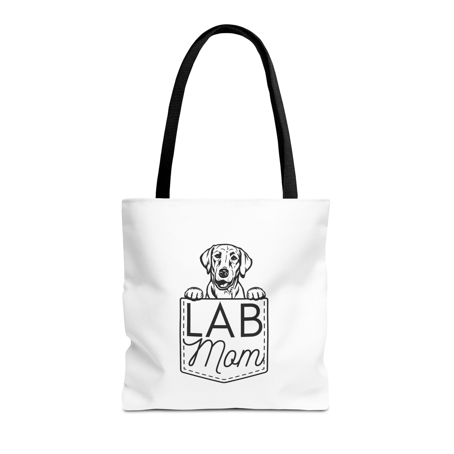 Lab Mom Tote Bag