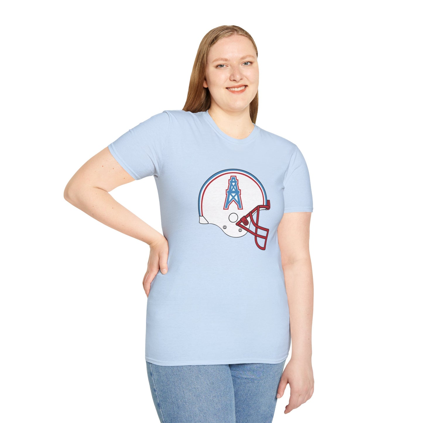 Houston Oilers Retro Helmet Unisex T-Shirt | Up to 5X