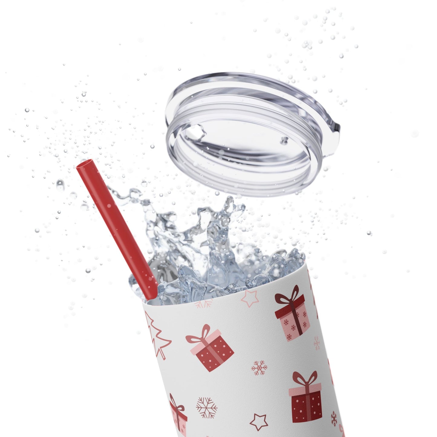 Skinny Tumbler with Straw, 20oz - Whimsy Presents