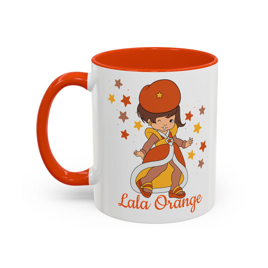 Rainbow Brite Color Kids Ceramic Mug - Lala Orange, 11oz/15oz