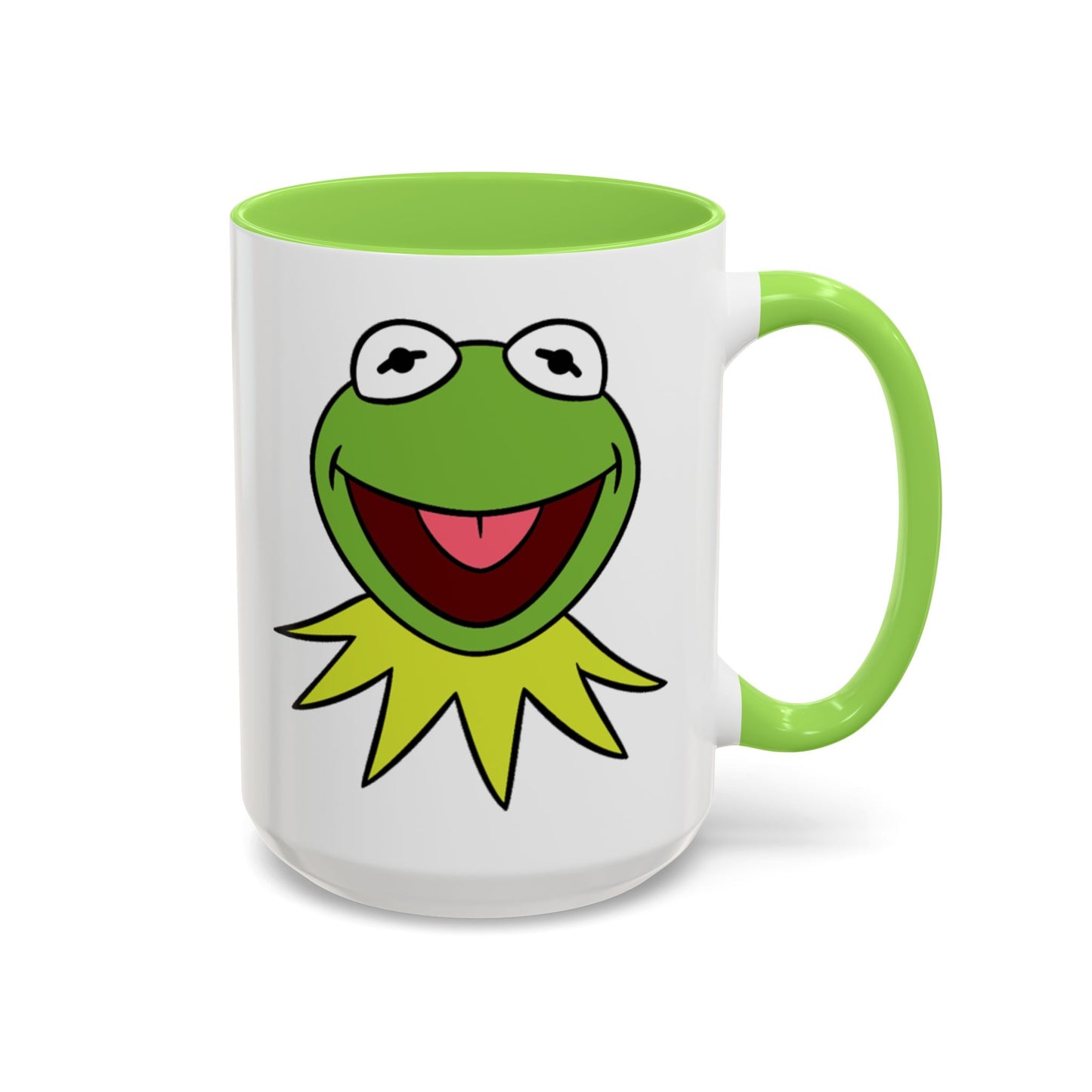 The Muppets Color Accent Coffee Mug (11oz/15oz) - Kermit