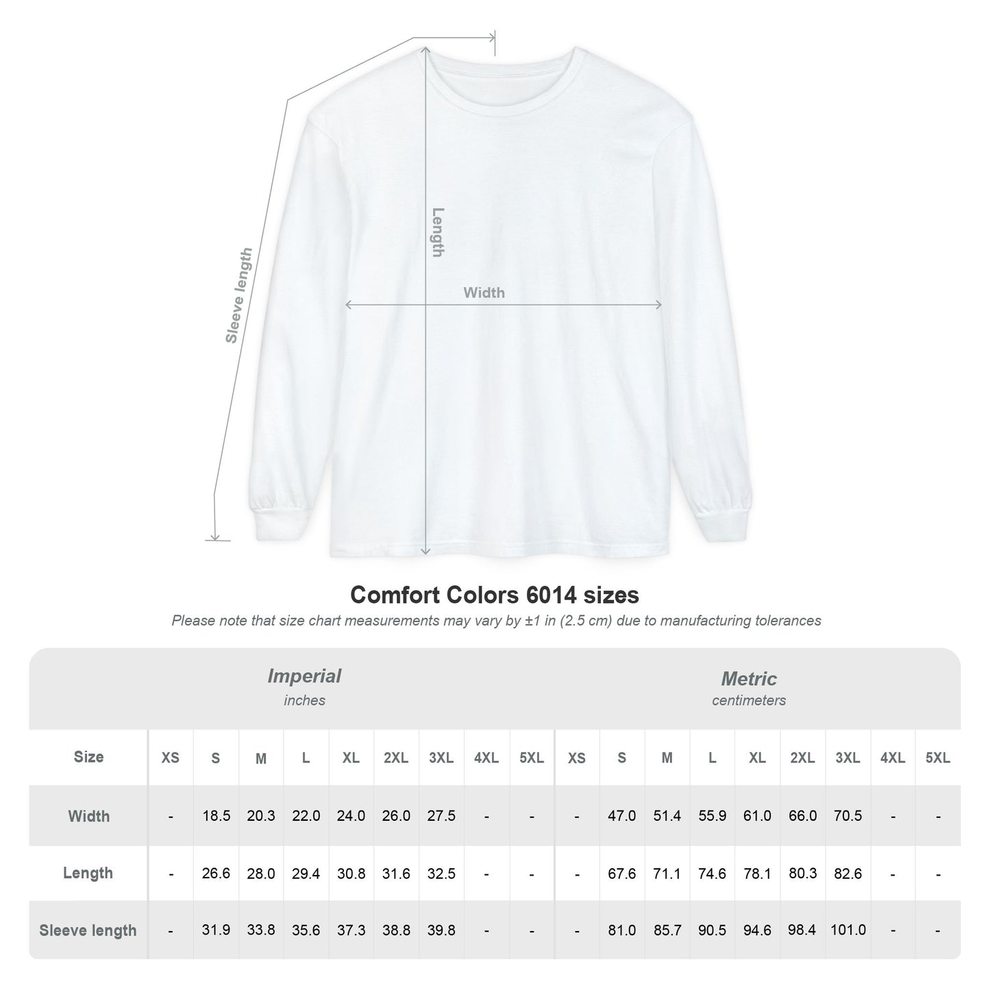 Unisex Long Sleeve Tee - “Use Your Voice…”