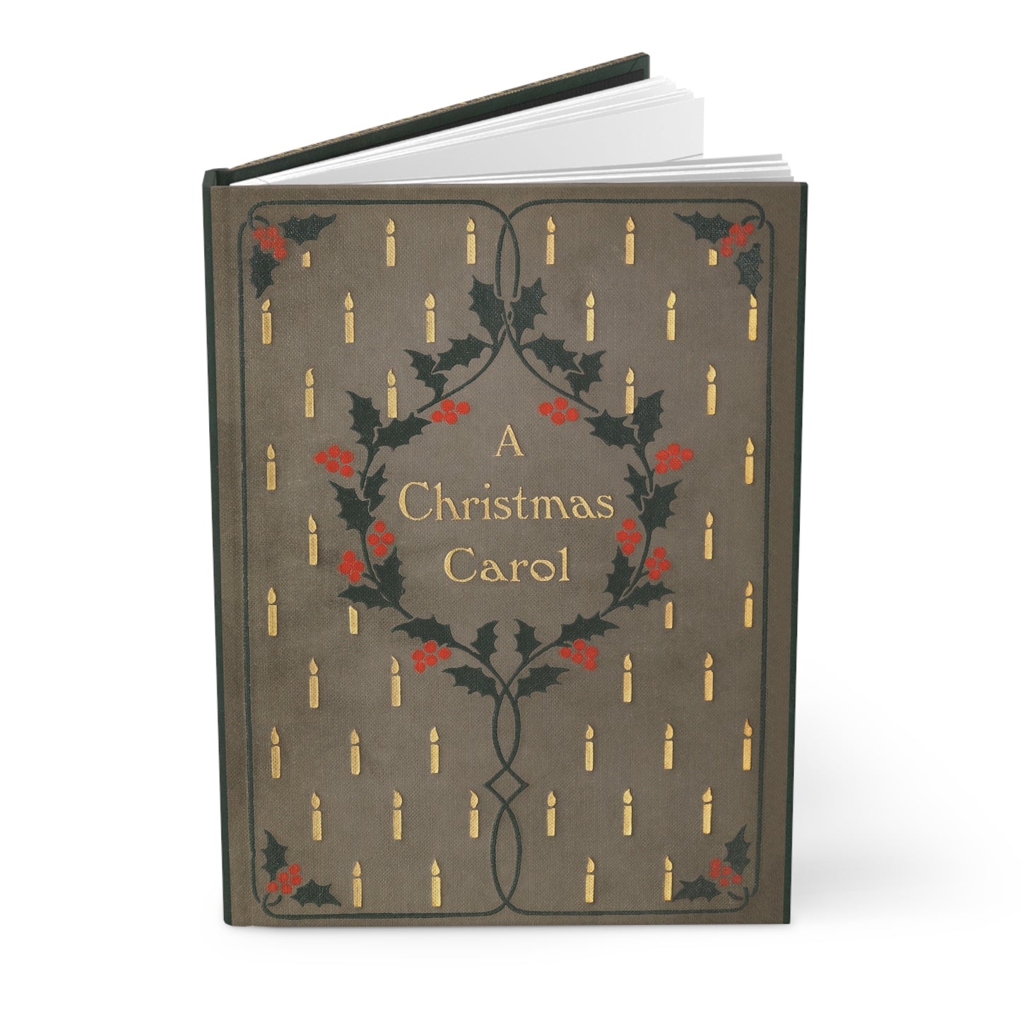 “A Christmas Carol” Lined Hardcover Journal