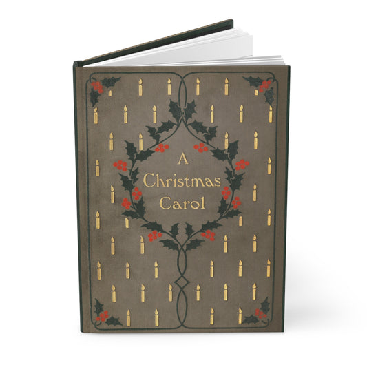 “A Christmas Carol” Lined Hardcover Journal