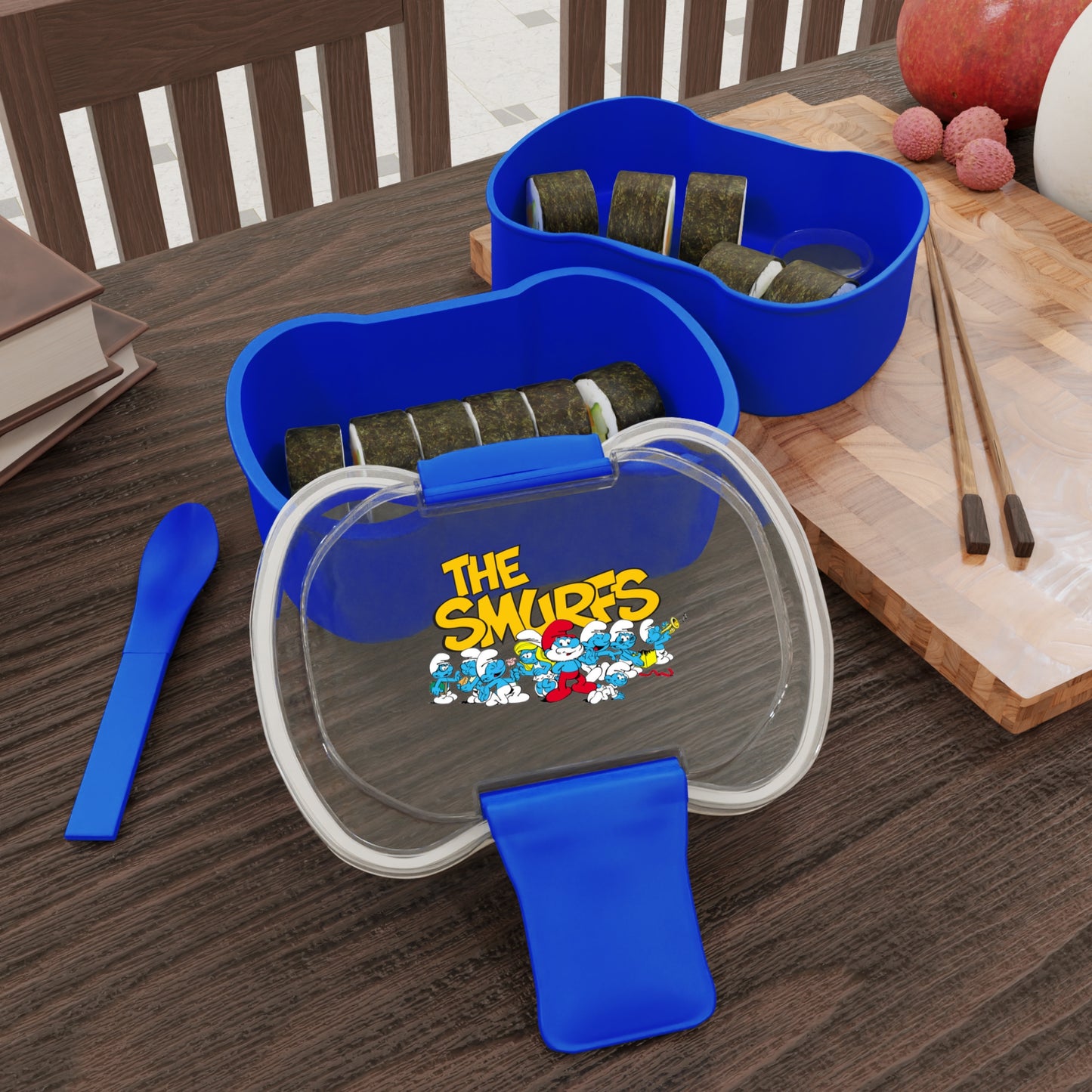 The Smurfs Two-Tier Bento Box