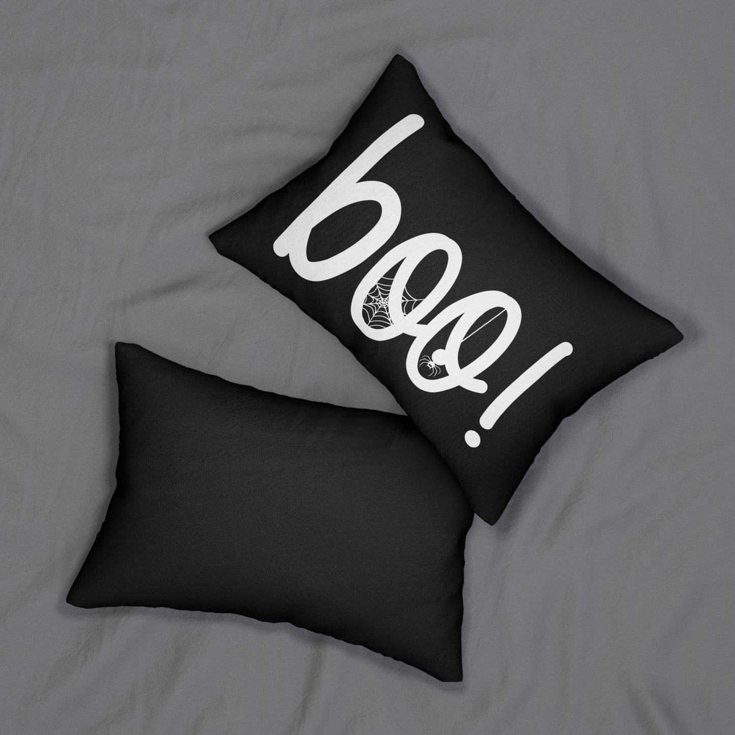 Halloween Lumbar Pillow - Boo!