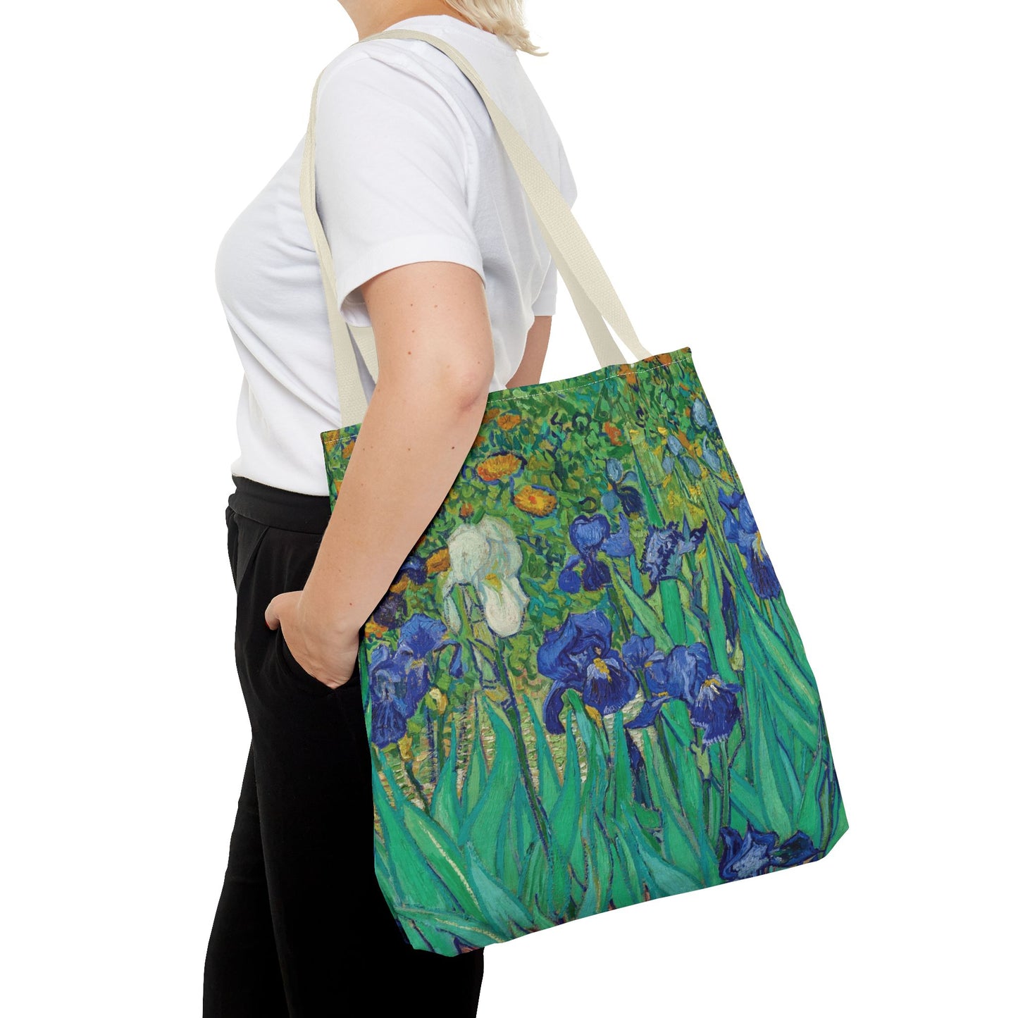 Van Gogh’s “Irises” Tote Bag