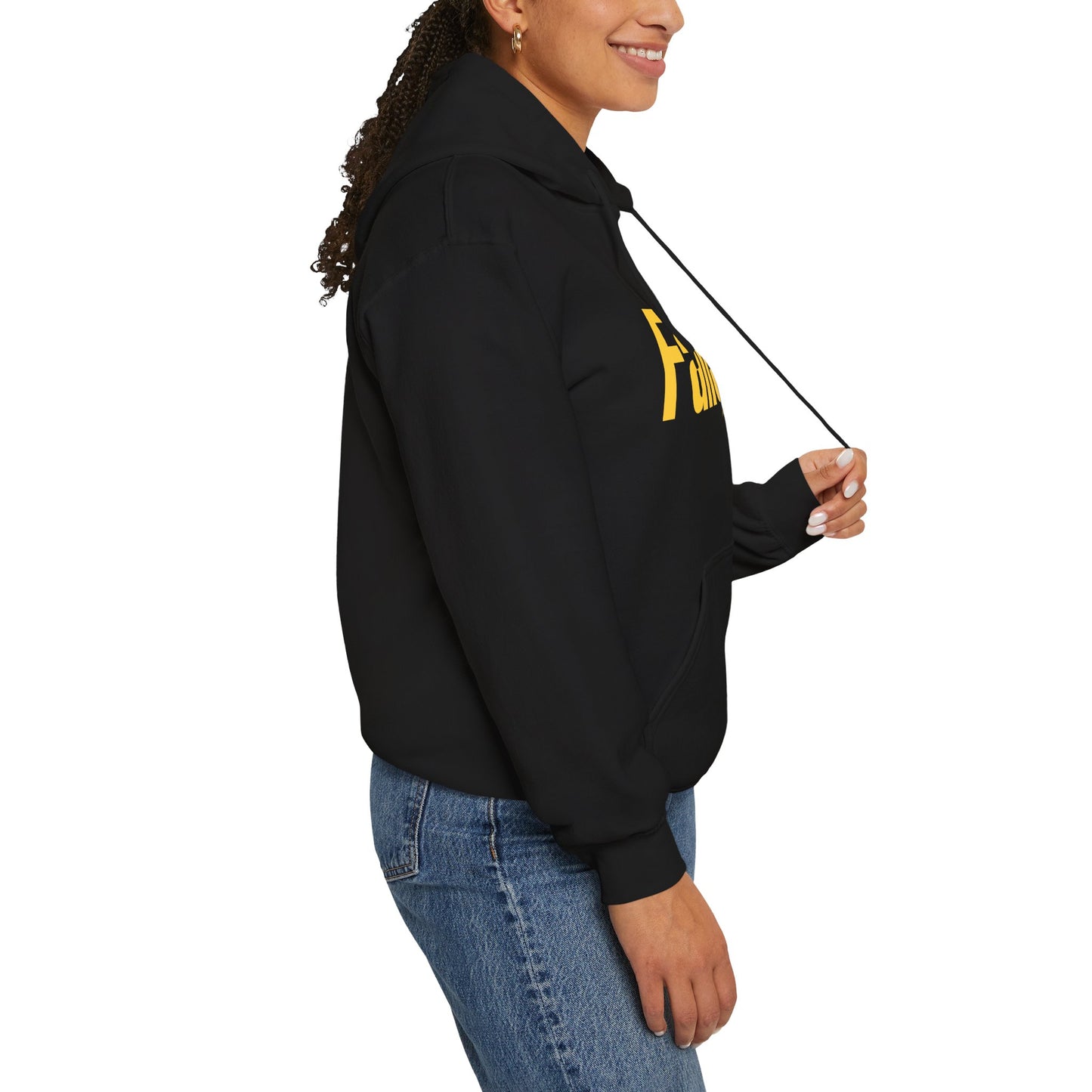 Fallout Logo Unisex Black Hoodie | up to Plus Size 5X