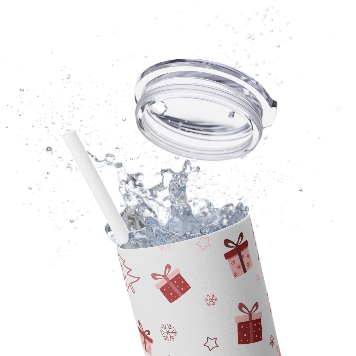 Skinny Tumbler with Straw, 20oz - Whimsy Presents