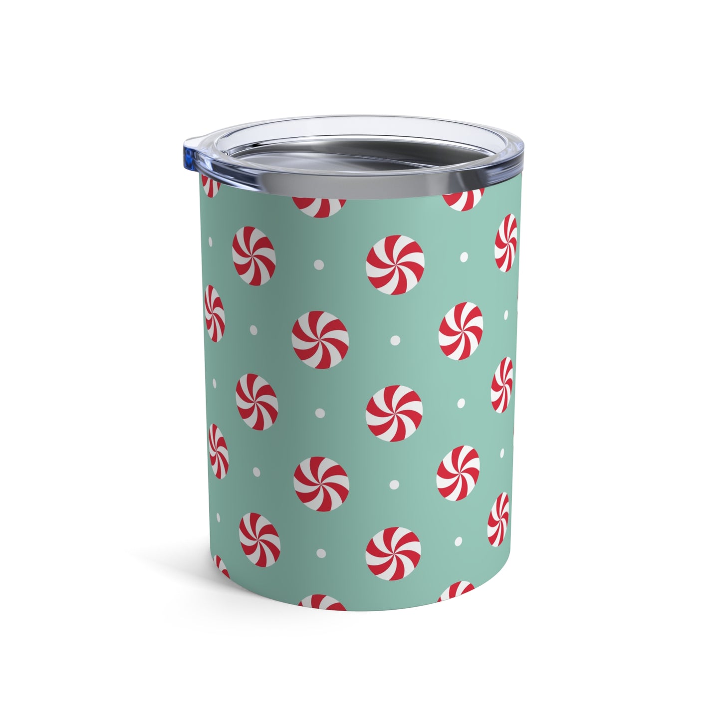 Rocks Tumbler, 10 oz - Peppermint Swirl Candies