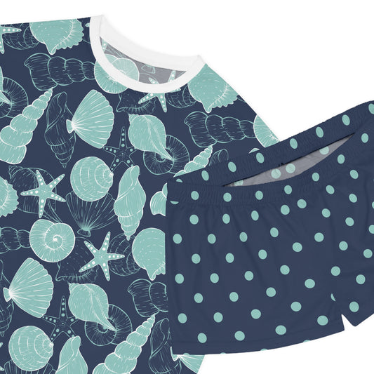 Cozy Nautical Women's Pajama Set