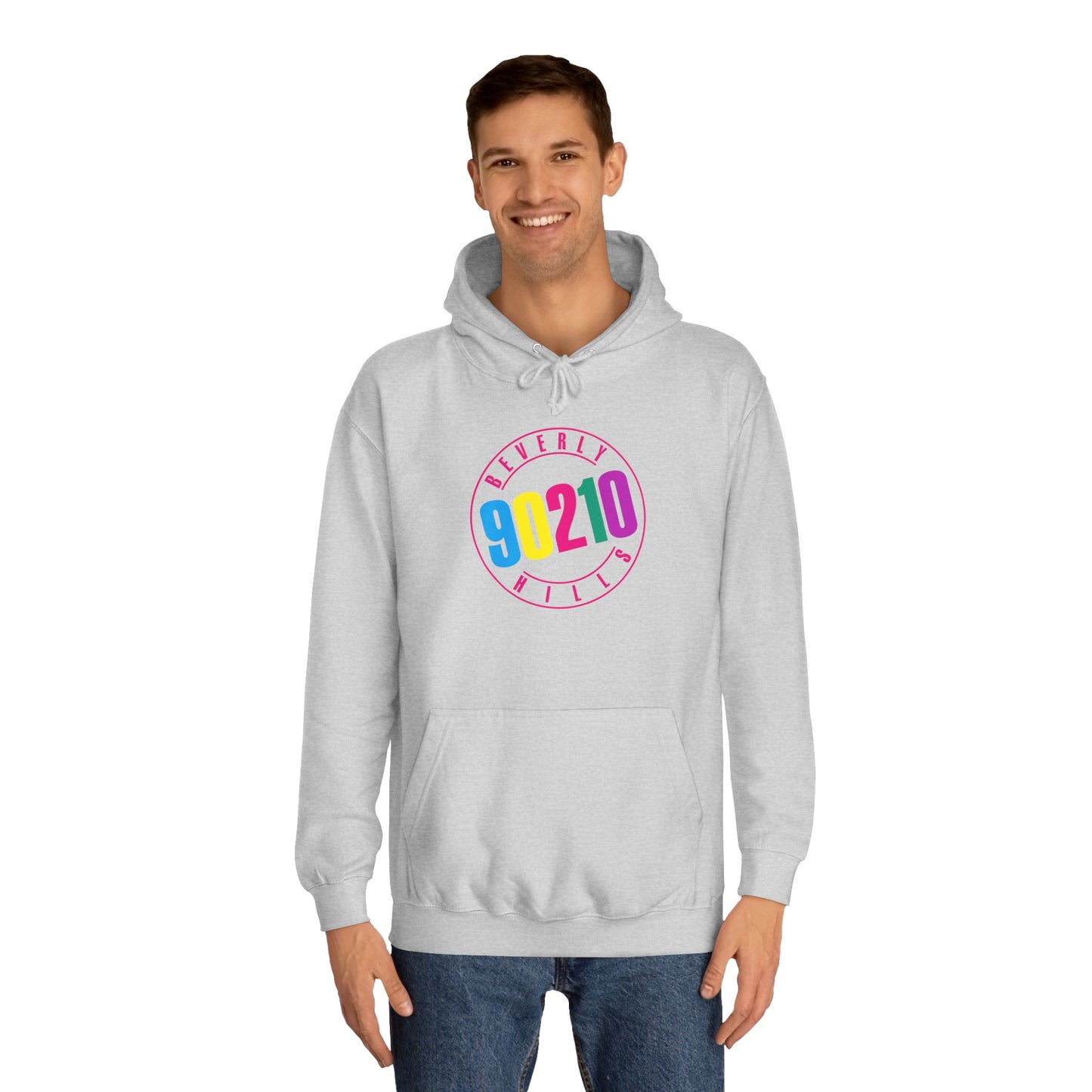 90210 Retro College Hoodie