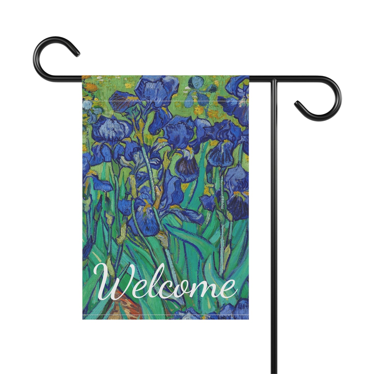 Van Gogh’s “Irises” Welcome Banner