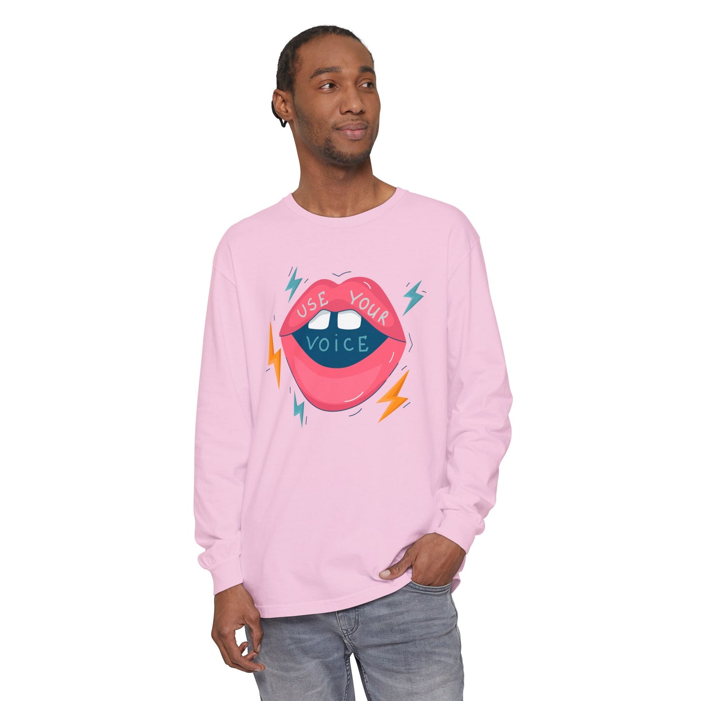Unisex Long Sleeve Tee - “Use Your Voice…”