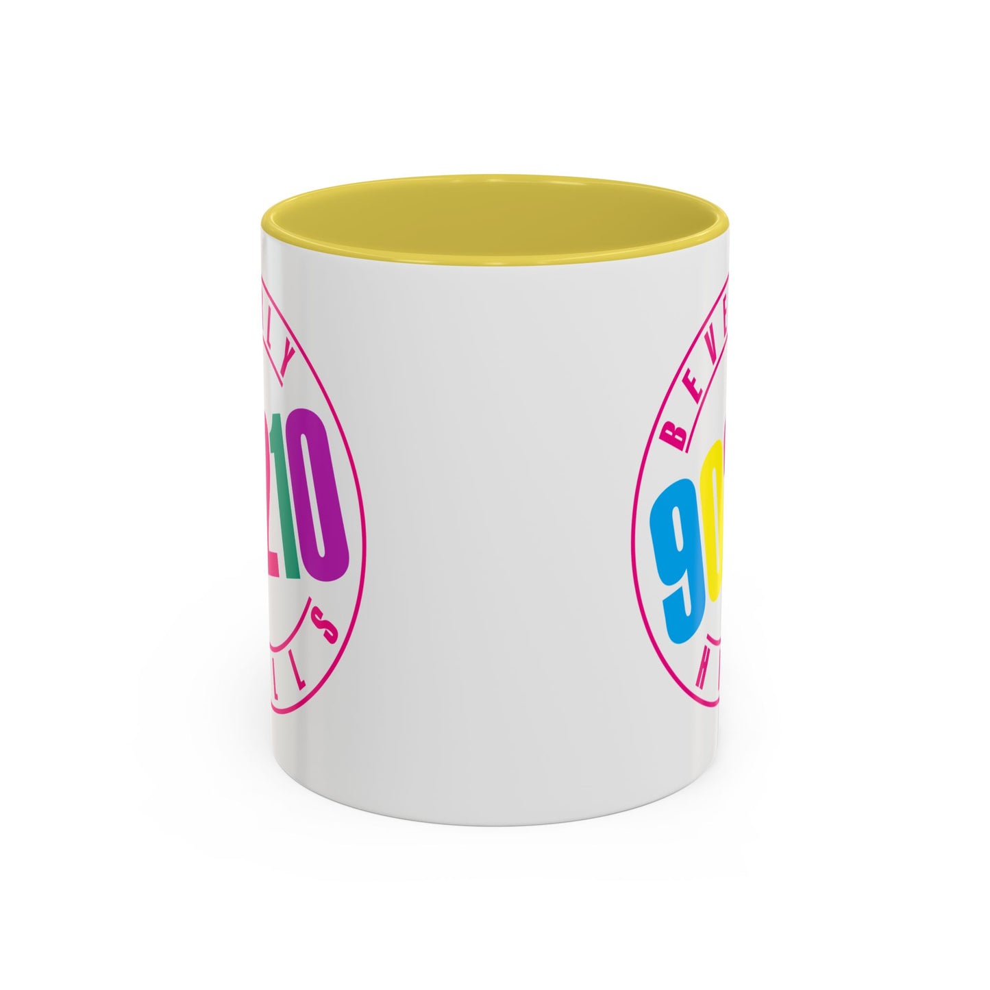 90210 Colorful Accent Mug (11oz & 15oz)