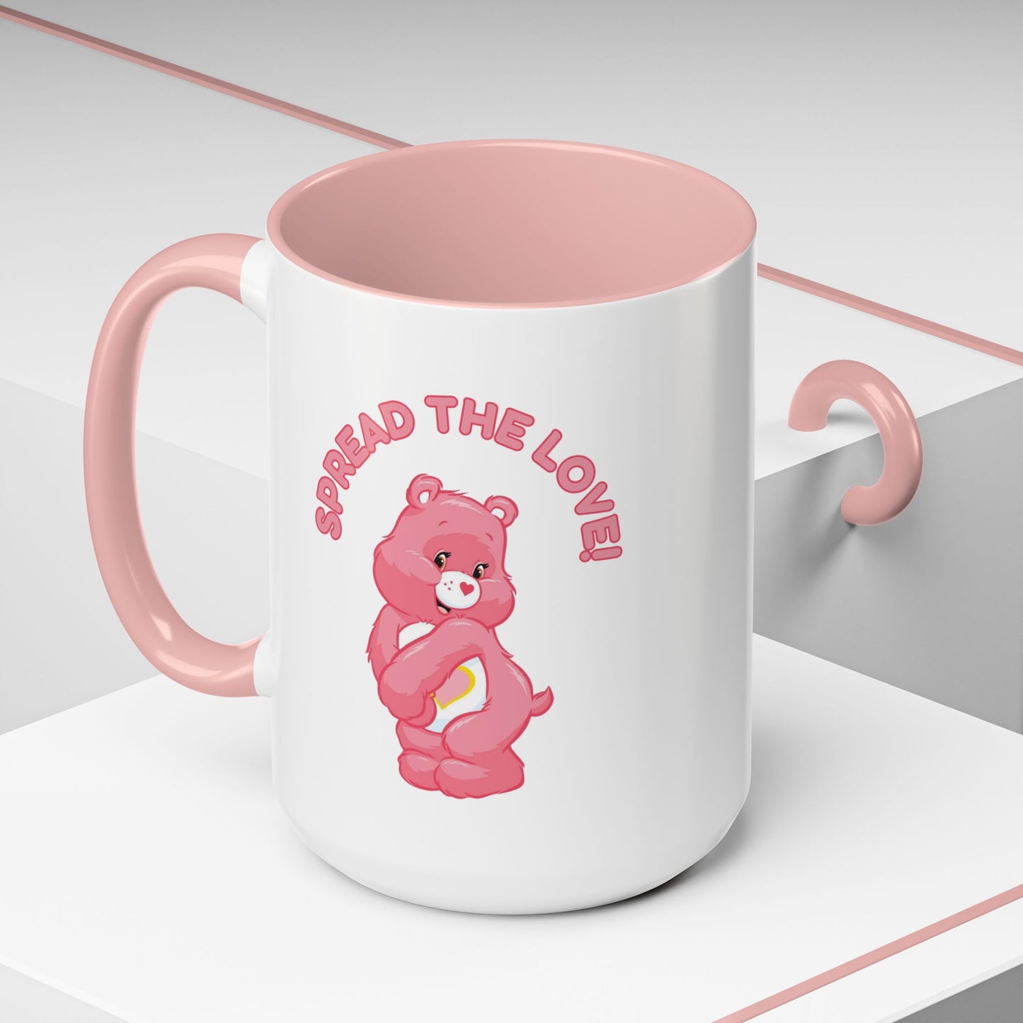 Care Bears ‘Spread the Love!’ Love-a-Lot Bear Mug – 11/15oz