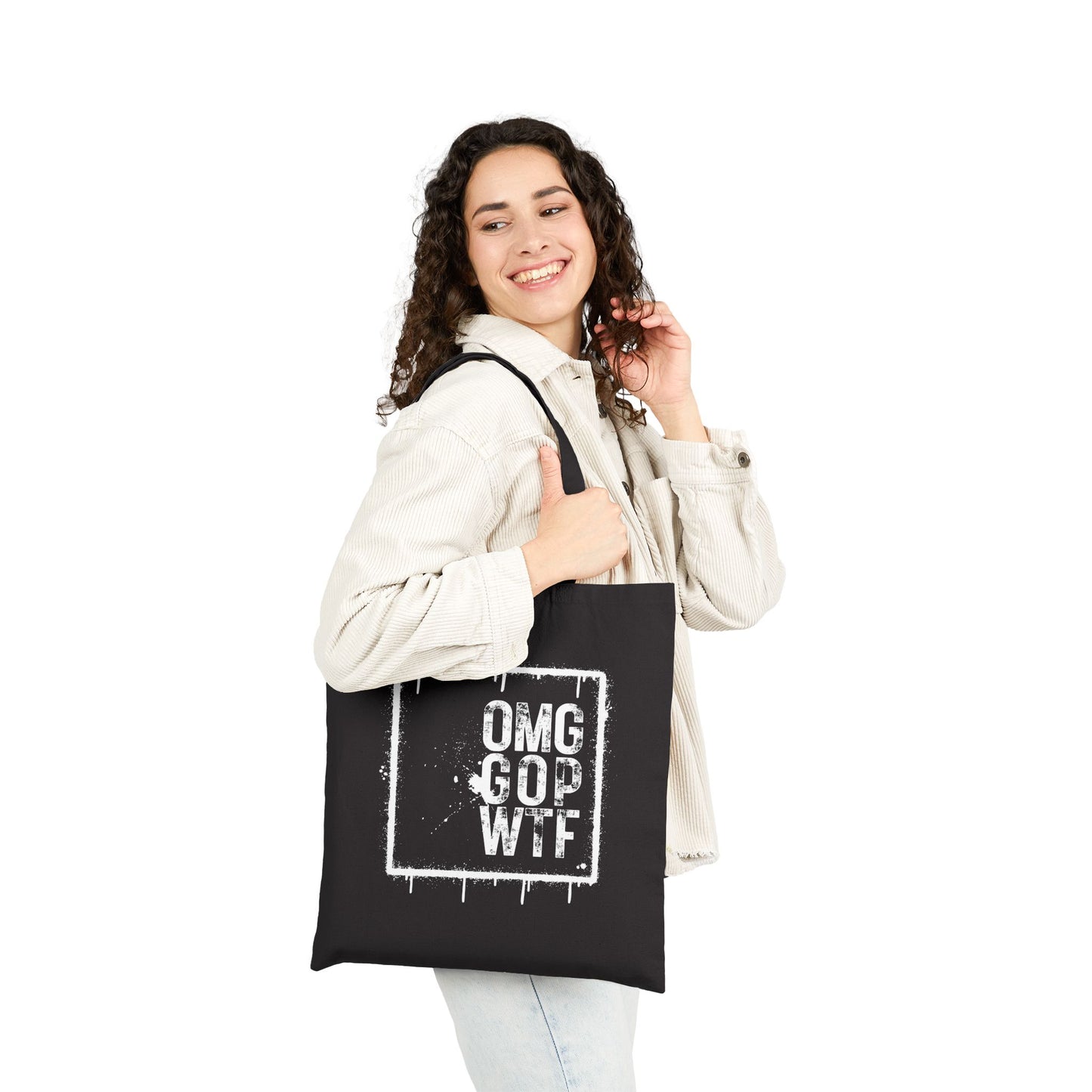 Canvas Tote - OMG WTF GOP