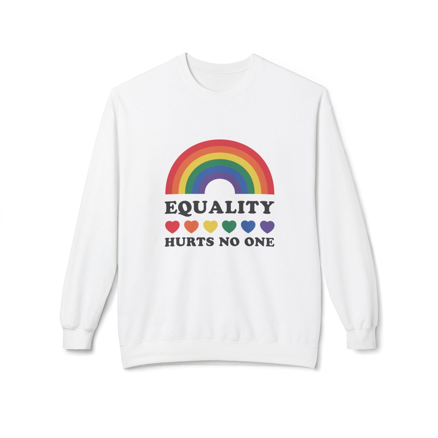 Unisex Sweatshirt - Rainbow Equality
