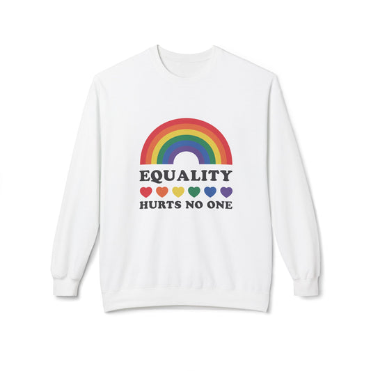 Rainbow Equality Crewneck Unisex Sweatshirt