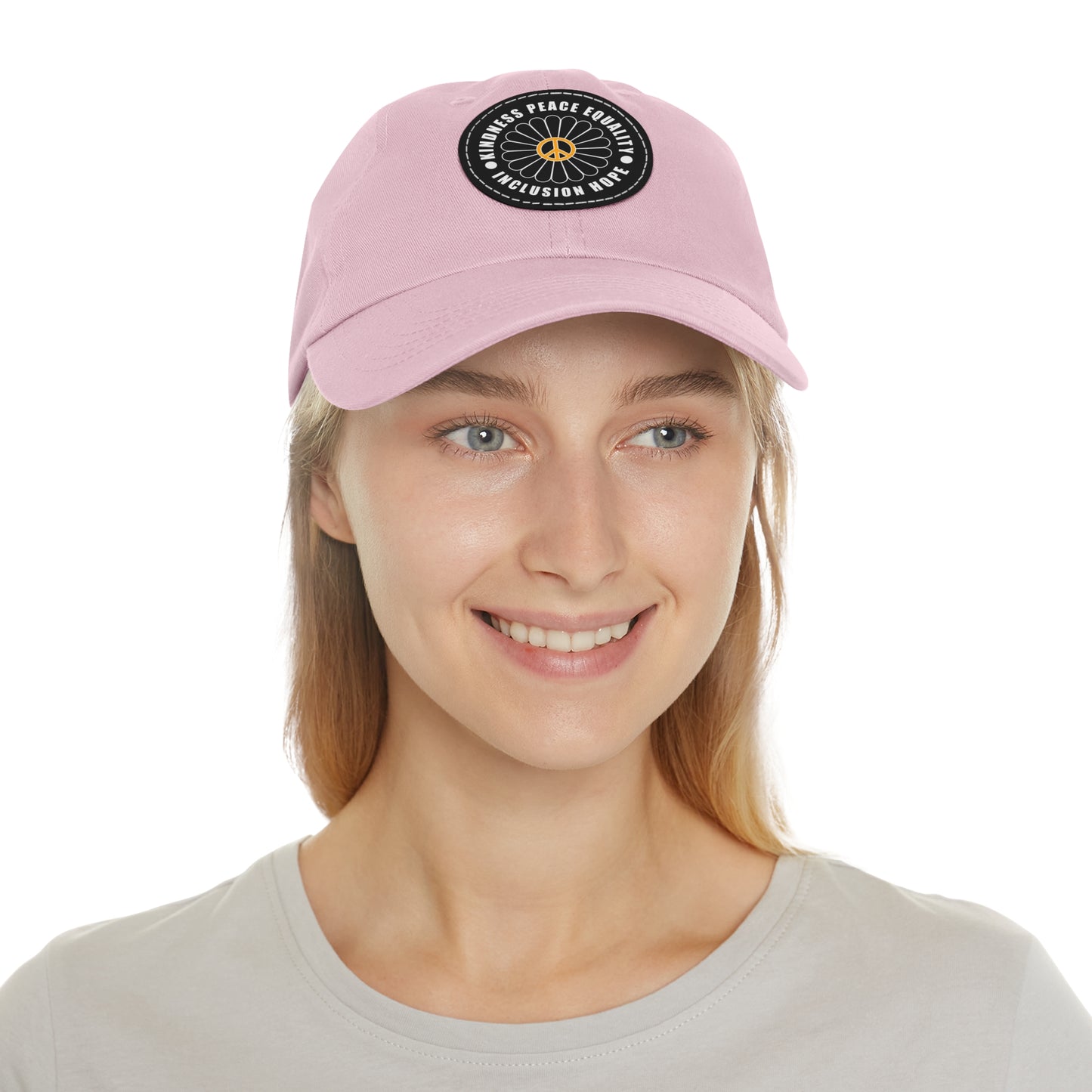 Black Patch Hat - Kindness & Peace