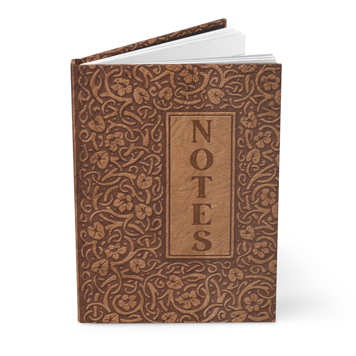 Scrollwork “Notes” Hardcover Lined Journal