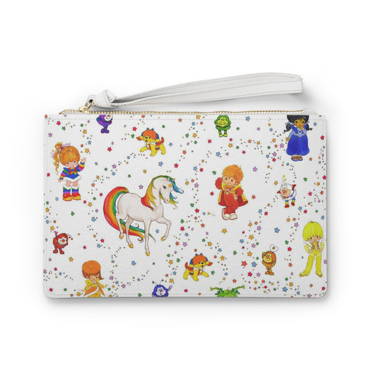 Playful Rainbow Brite Clutch Bag