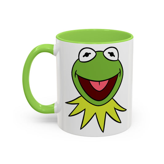 The Muppets Color Accent Coffee Mug (11oz/15oz) - Kermit