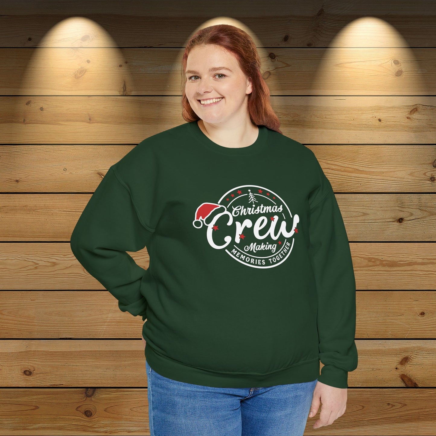 Christmas Unisex Sweatshirt: ‘Christmas Crew’