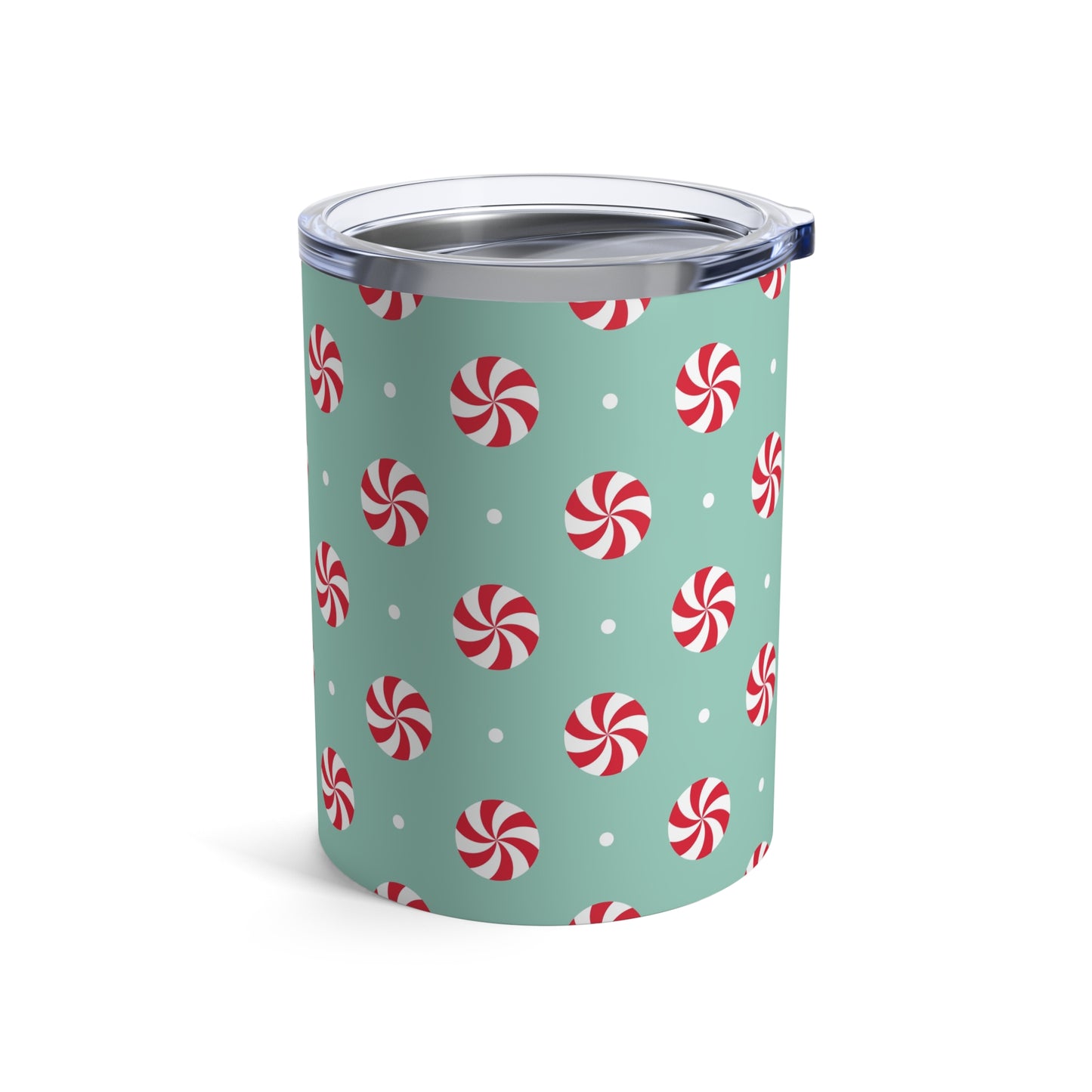 Rocks Tumbler, 10 oz - Peppermint Swirl Candies