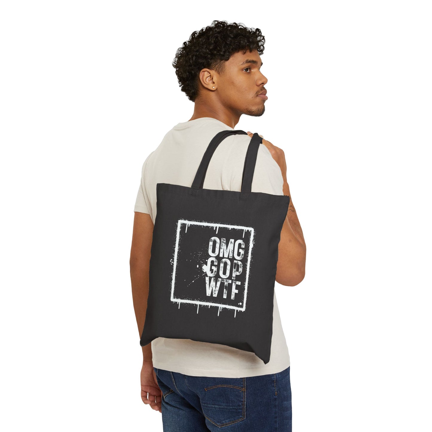Canvas Tote - OMG WTF GOP