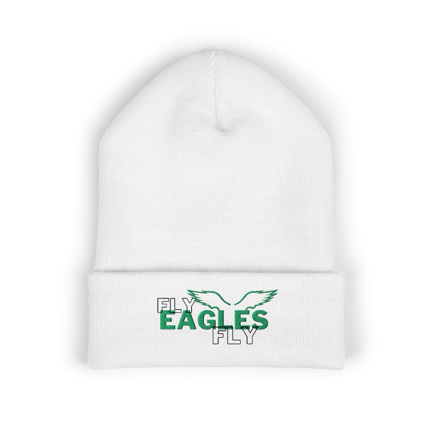 Eagles Embroidered 'Fly Eagles Fly' Cuffed Beanie