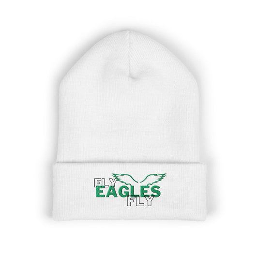Eagles Embroidered 'Fly Eagles Fly' Cuffed Beanie
