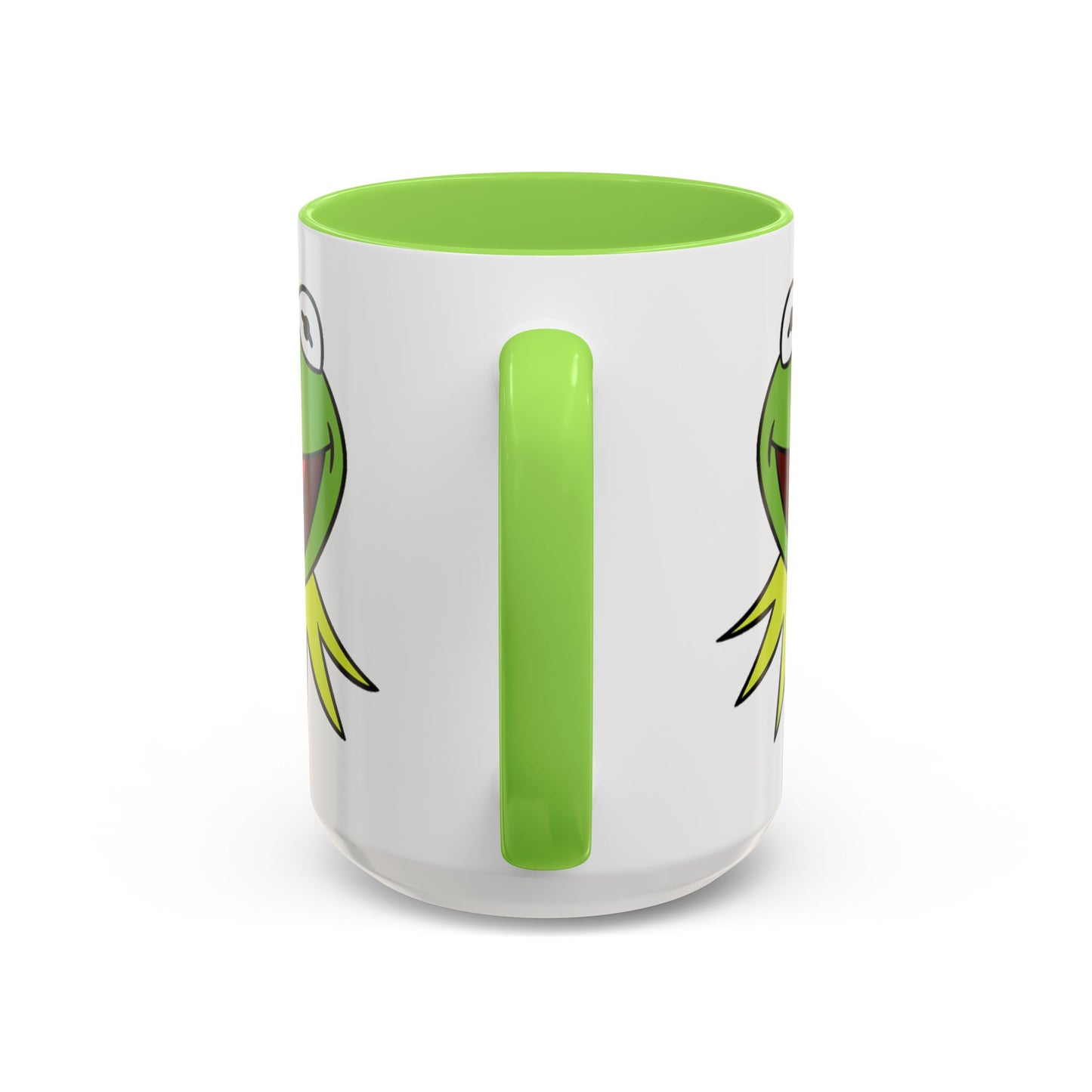 The Muppets Color Accent Coffee Mug (11oz/15oz) - Kermit