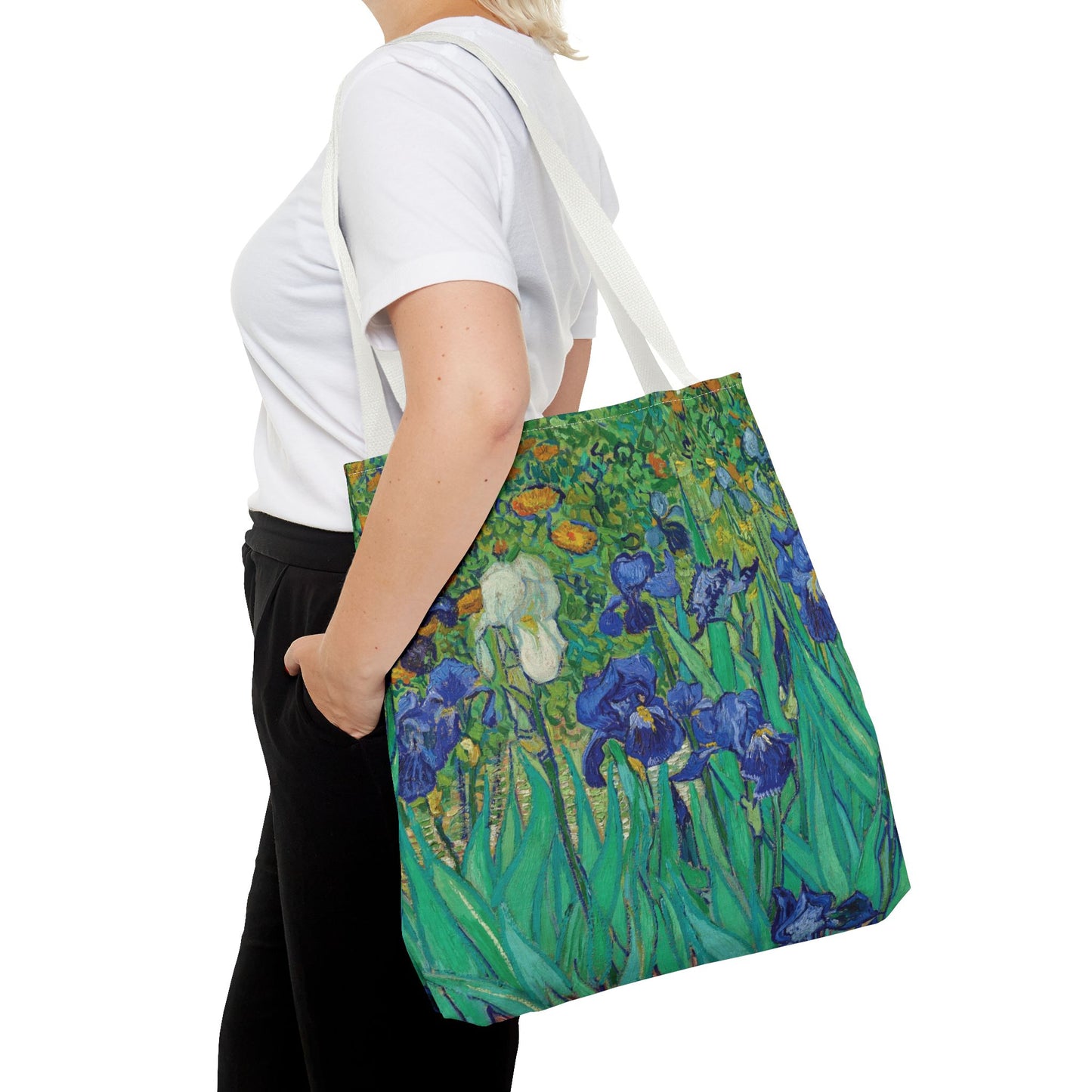 Van Gogh’s “Irises” Tote Bag